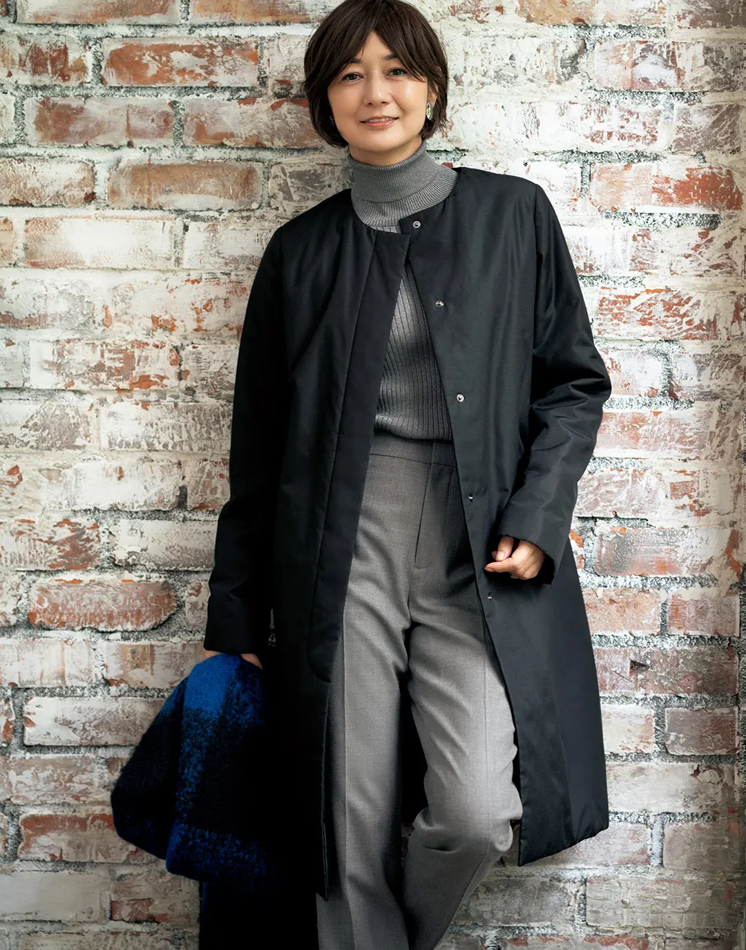 暖かく、モードなブラック。シンダウンでスタイリッシュに