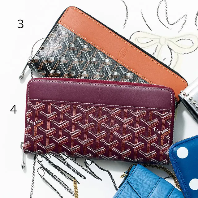 色はパープルや深みのある赤が吉。 バイカラーでいいとこどりも