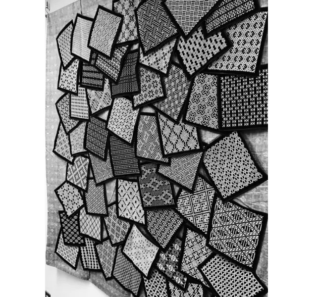 和の刺繡といえばこれ！「津軽こぎん刺し」