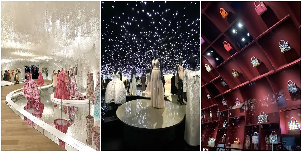 ディオール展「ミス ディオールの庭」「ディオールのスターたちとJ'ADORE」「レディ ディオール」