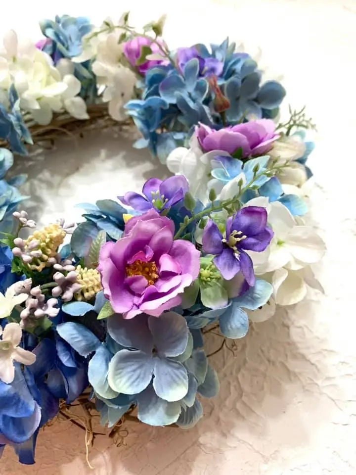 玄関に飾る季節のリースは、いつでも綺麗なの画像_1