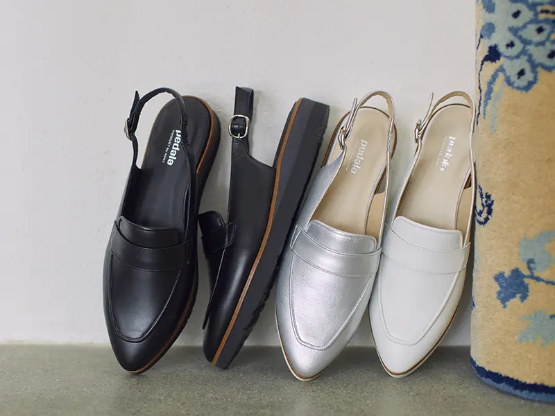 ●靴（3cm）各￥28,600／アシックスジャパン（ペダラ）