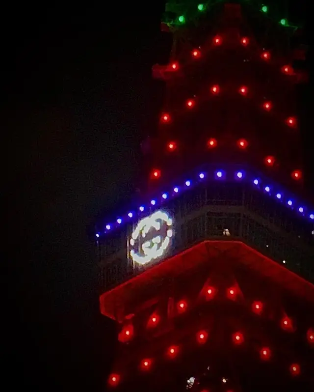 東京タワー　イルミ　イルミネーション　グッチ　GUCCI