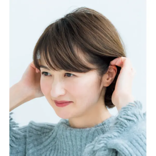 前髪を変えるだけで髪悩み解決！