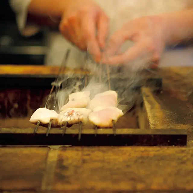この日の焼き物は明石の鯛。