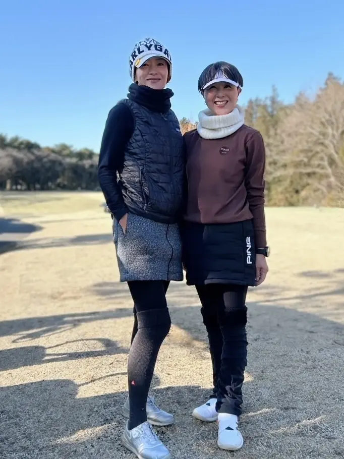 冬のゴルフファッション〜寒さに負けない防の画像_8