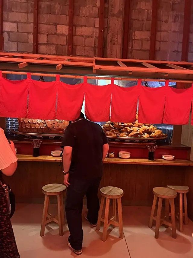 千尋の両親が豚になってしまった屋台も再現