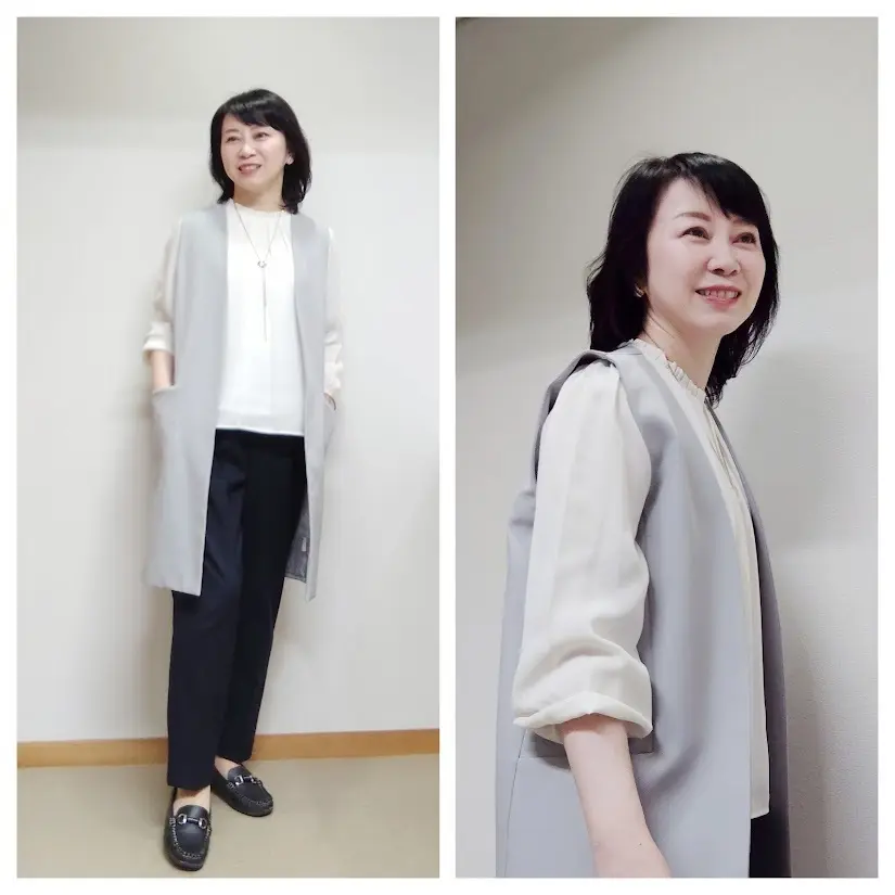 11月初旬　アラフィフ秘書お仕事毎日服の画像_4