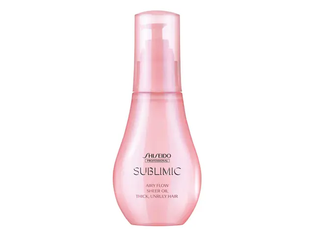 サブリミック エアリーフロー シアーオイル 100㎖（サロン専売品）￥3,850（編集部調べ）／資生堂プロフェッショナル