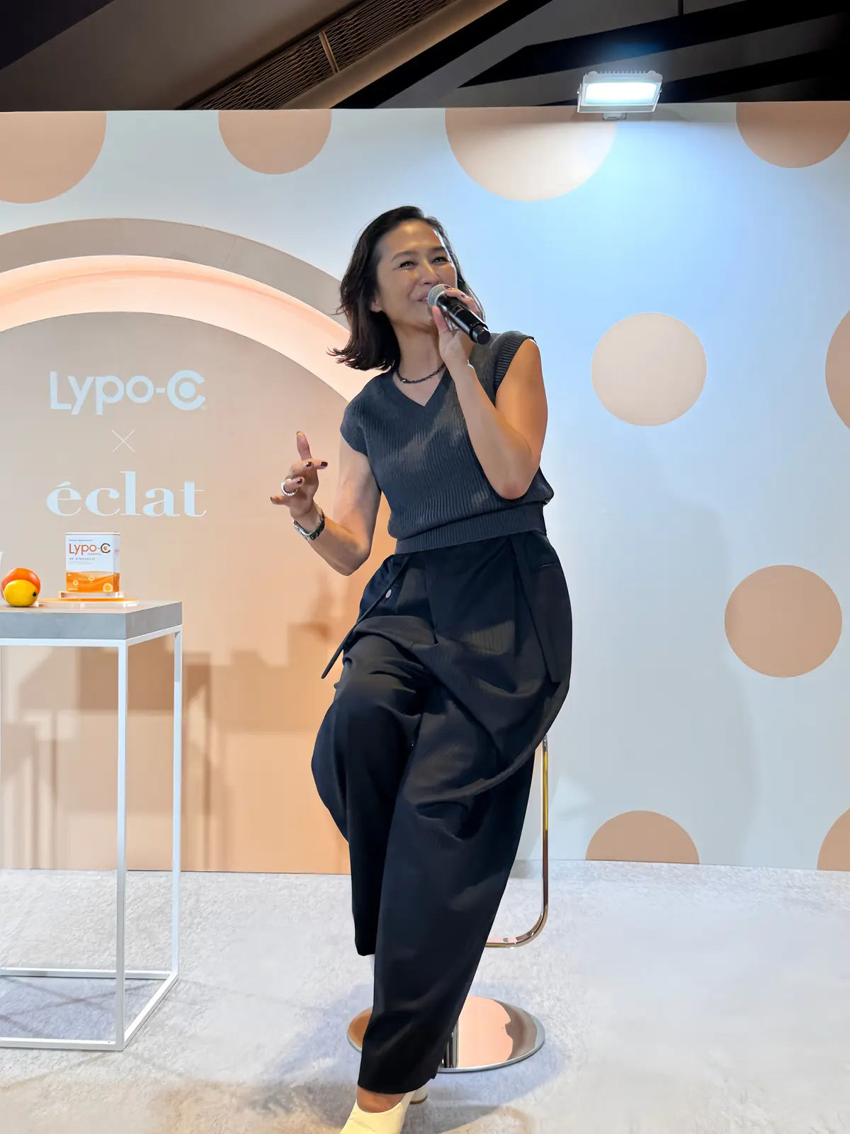 モデルの亜希さん登壇！Lypo-Cとエクの画像_13