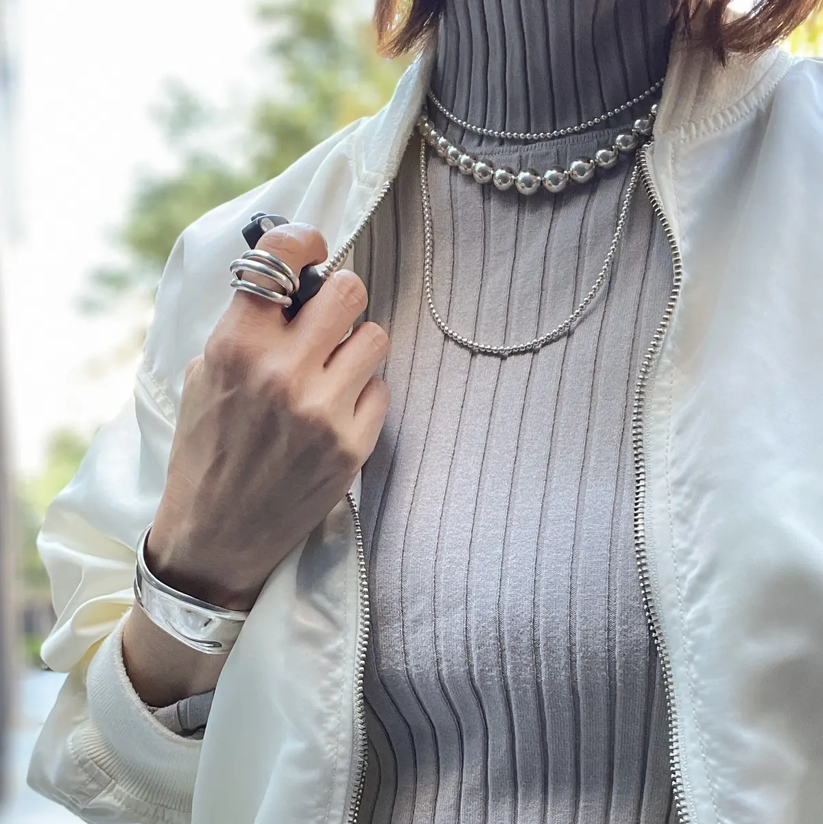 ロングスカートをカジュアルに♪の画像_3