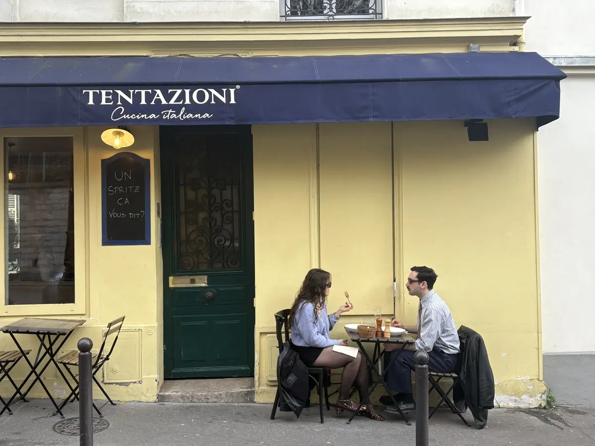 フランスのカフェ