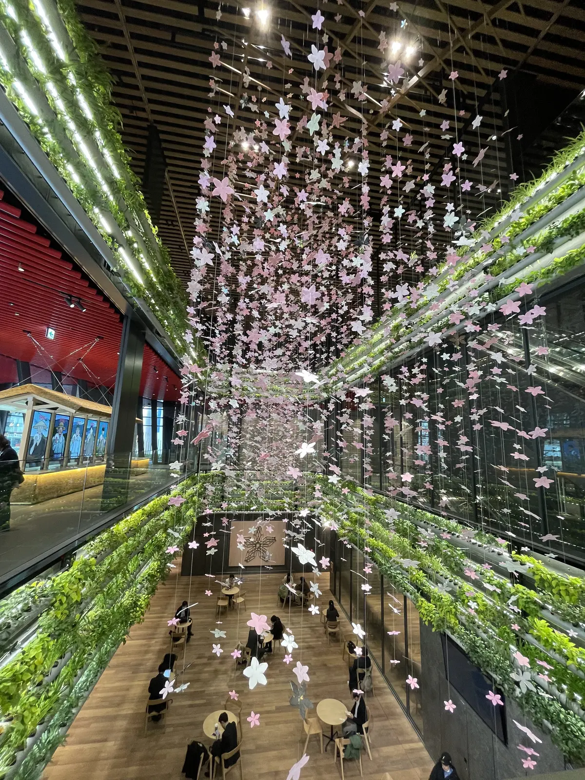 東京、YANMAR TOKYO、ヤンマートウキョウ、ミュージアム、お米ミュージアム、オブジェ、装飾、内装、ディスプレイ、ハナサカ、HANASAKA、