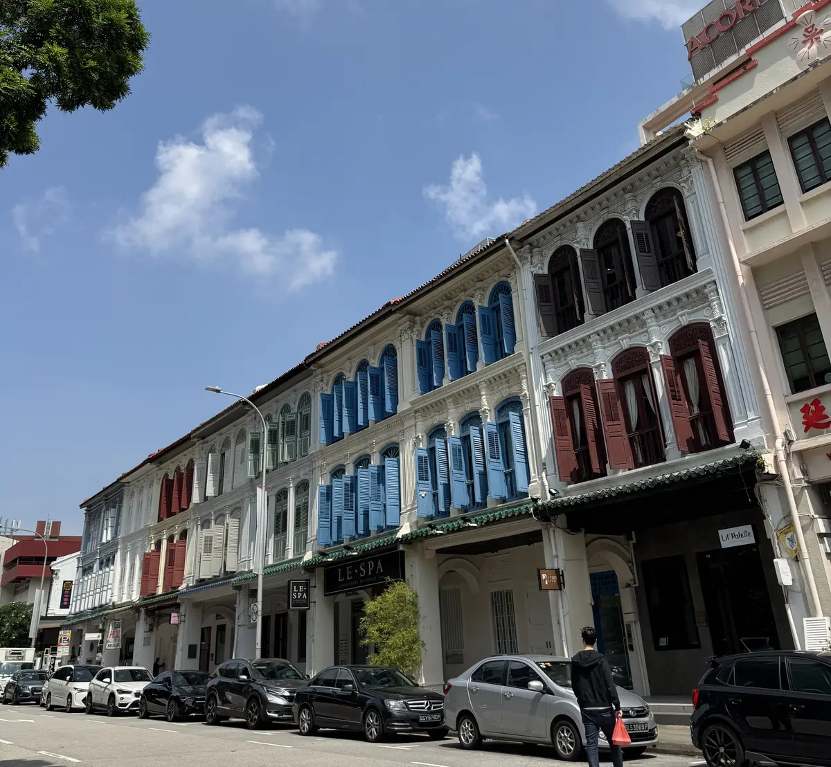 シンガポール　ショップハウス