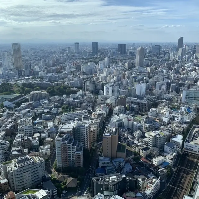恵比寿ガーデンプレイス38階からの景色