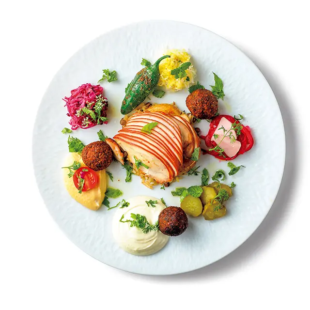 フレンチの料理人による野菜たっぷりレバニーズ  汽［ki:］