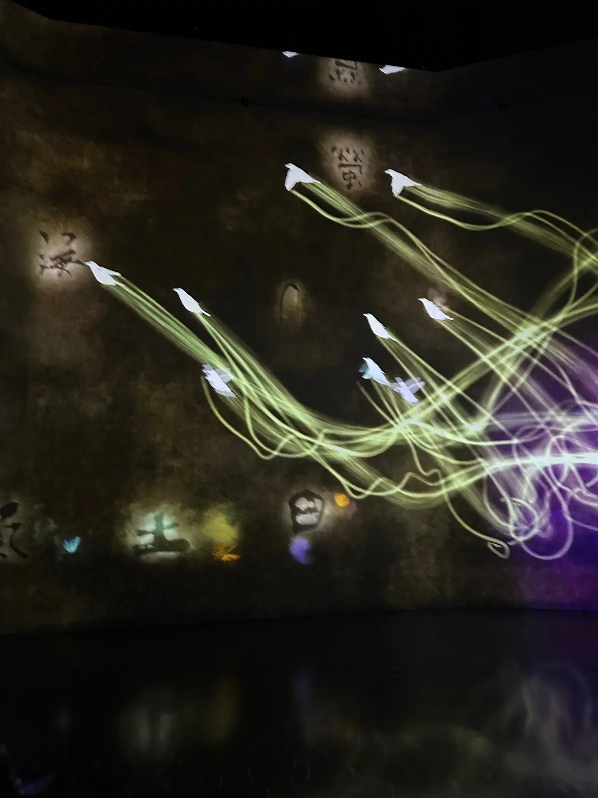 展示会 ”エプソン チームラボボーダーレス”の様子