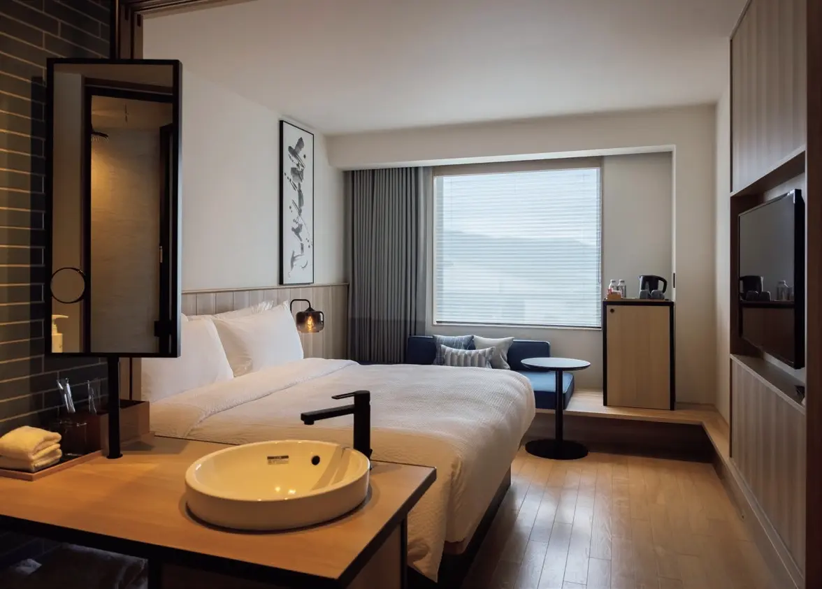 大人のひとり旅　美食　丹後　フェアフィールド･バイ･ マリオット･京都天橋立　客室写真