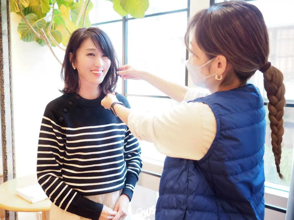 一年の締めくくりは冬のミディアムヘアの画像_3