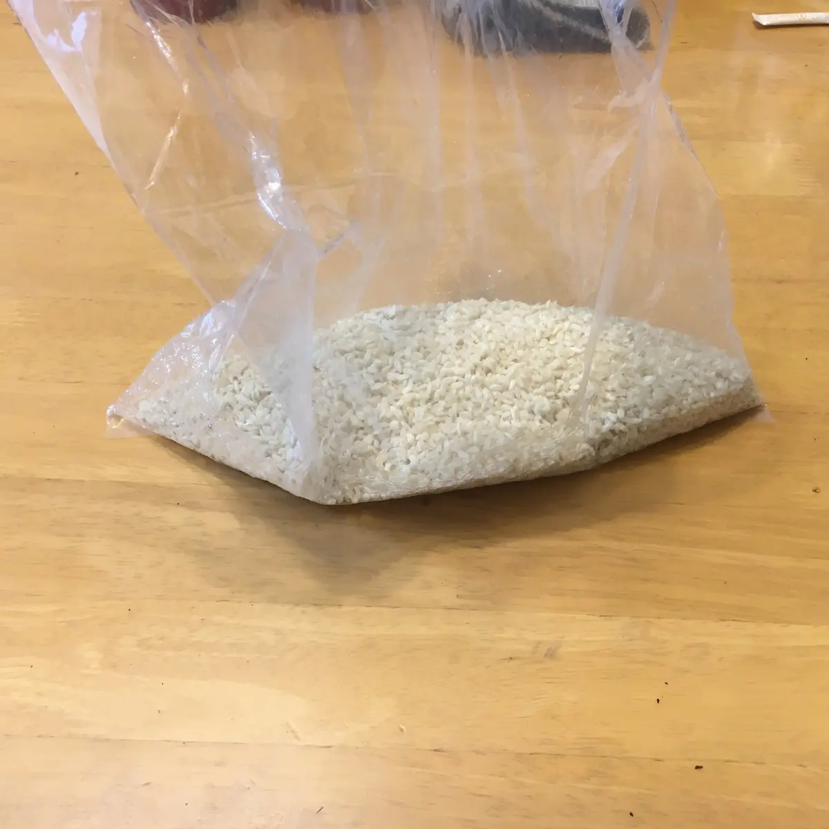 バラバラになった麹