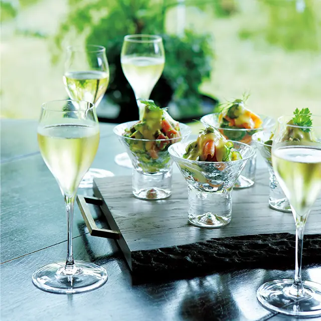 マグロとサーモンのタルタル