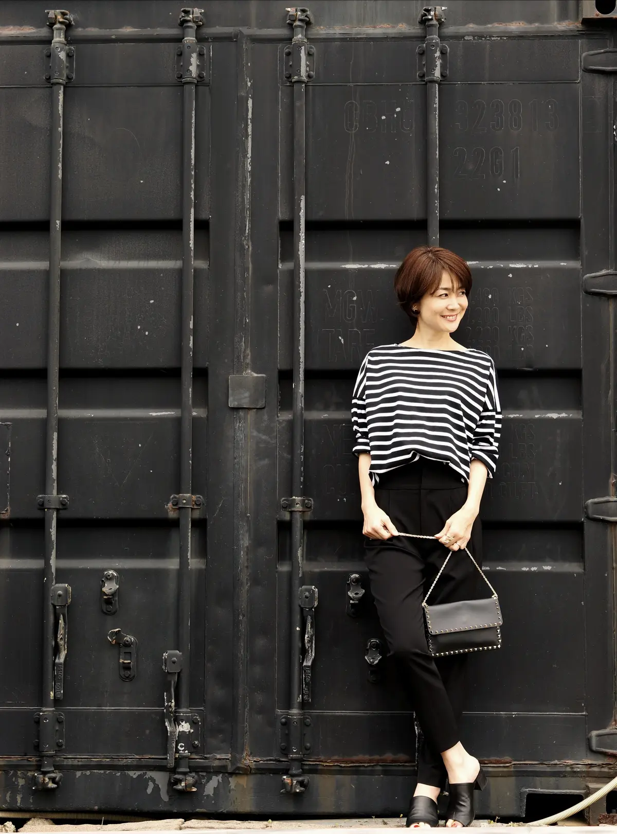 富岡佳子×Le minor 大人ボーダーの画像_2