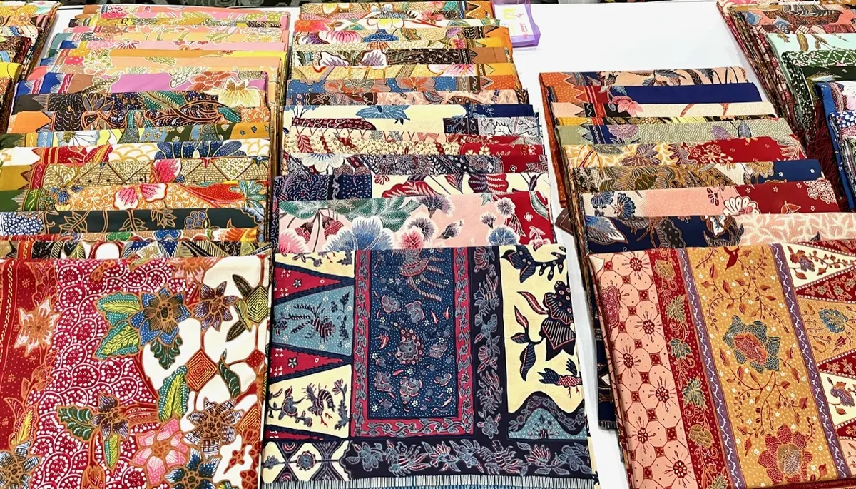 バティック生地