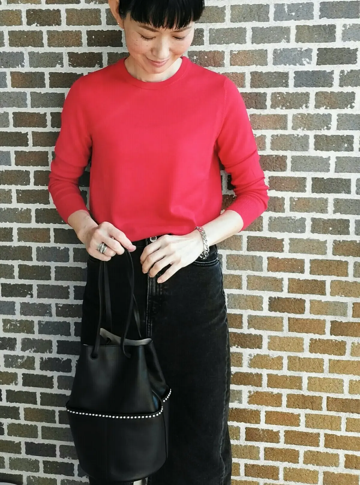 UNIQLOの派手色ニットを色チ買い！の画像_2