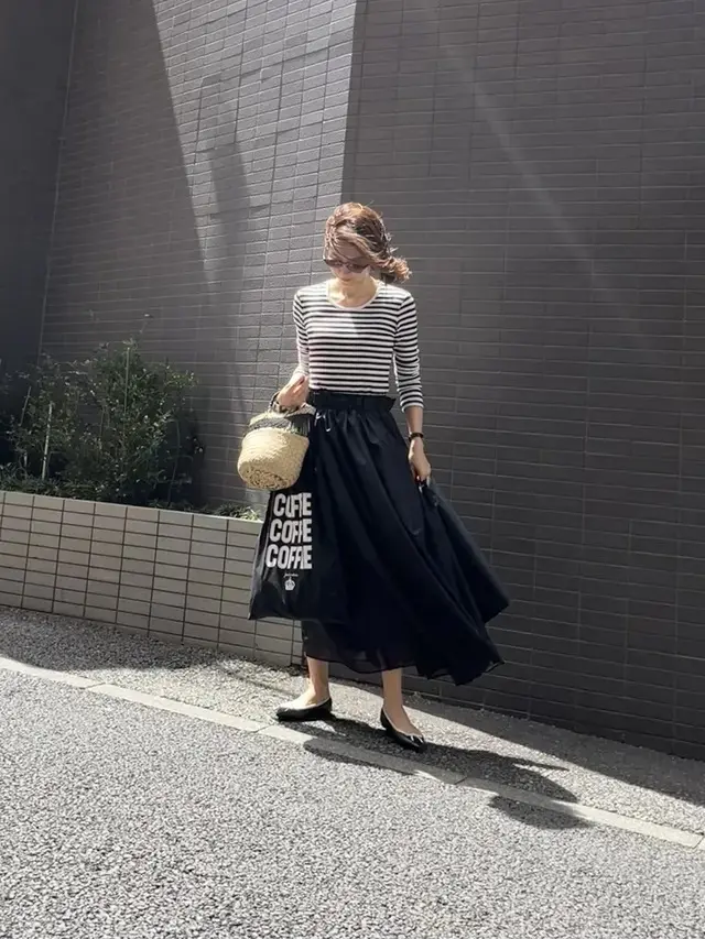 華組　スカートコーデ