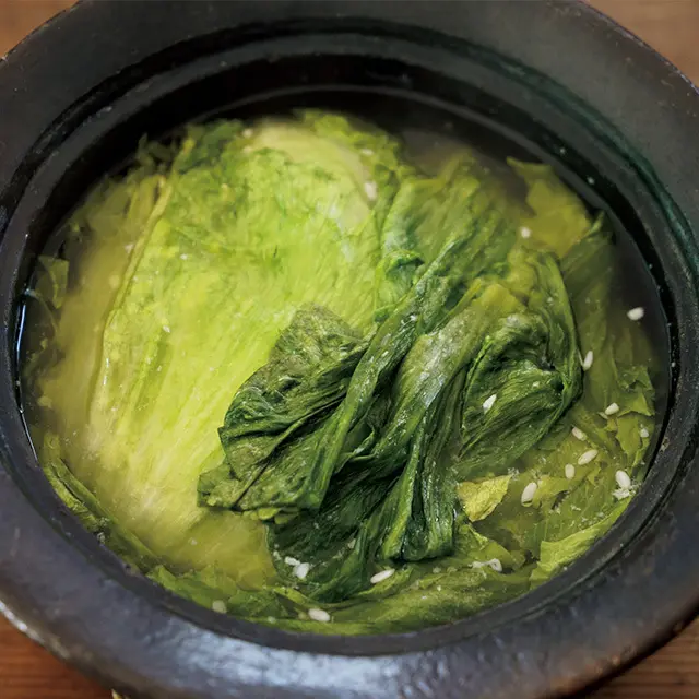 レタス丸ごと鍋