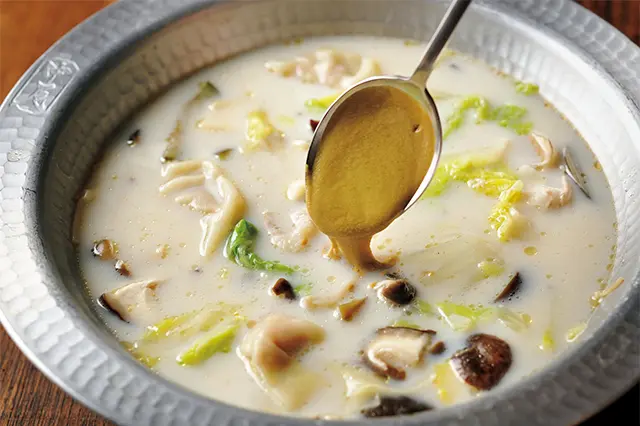 鍋を食べ進んだら、味変えする