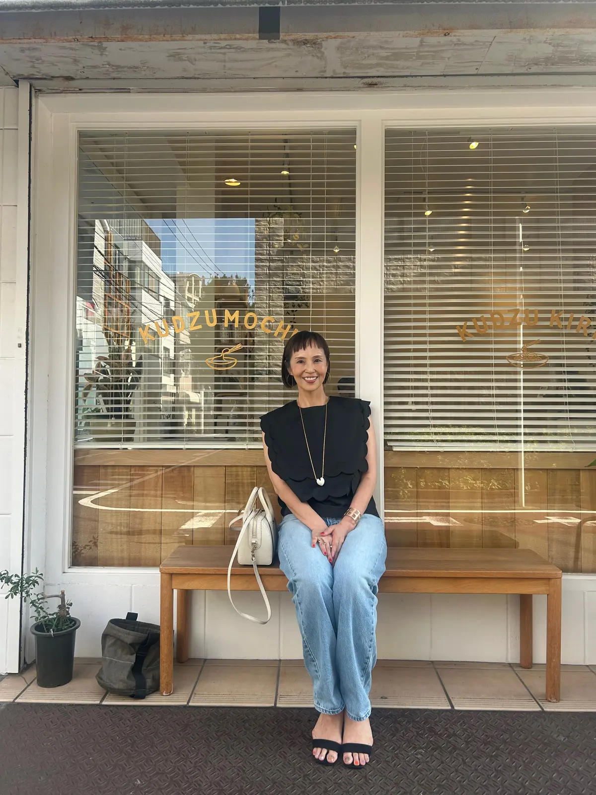 真夏の三者三様モノトーンコーデで世田谷散の画像_14