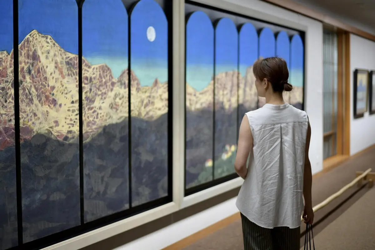 箱根・成川美術館でイエベ体験♡の画像_4