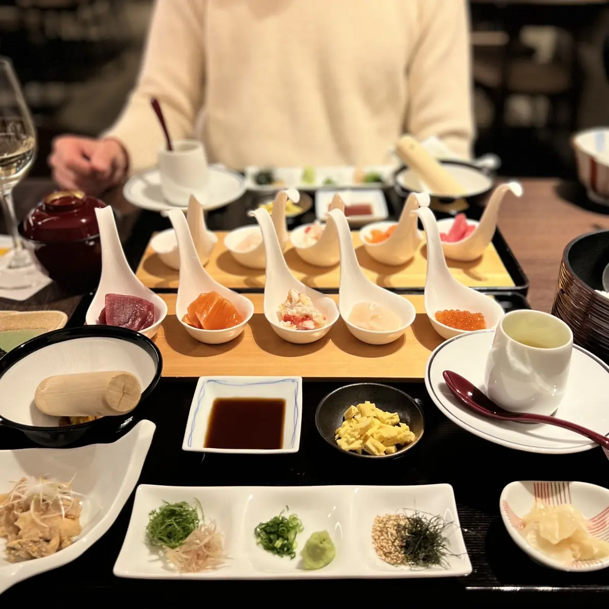 ホテルで食べた海鮮ひつまぶし