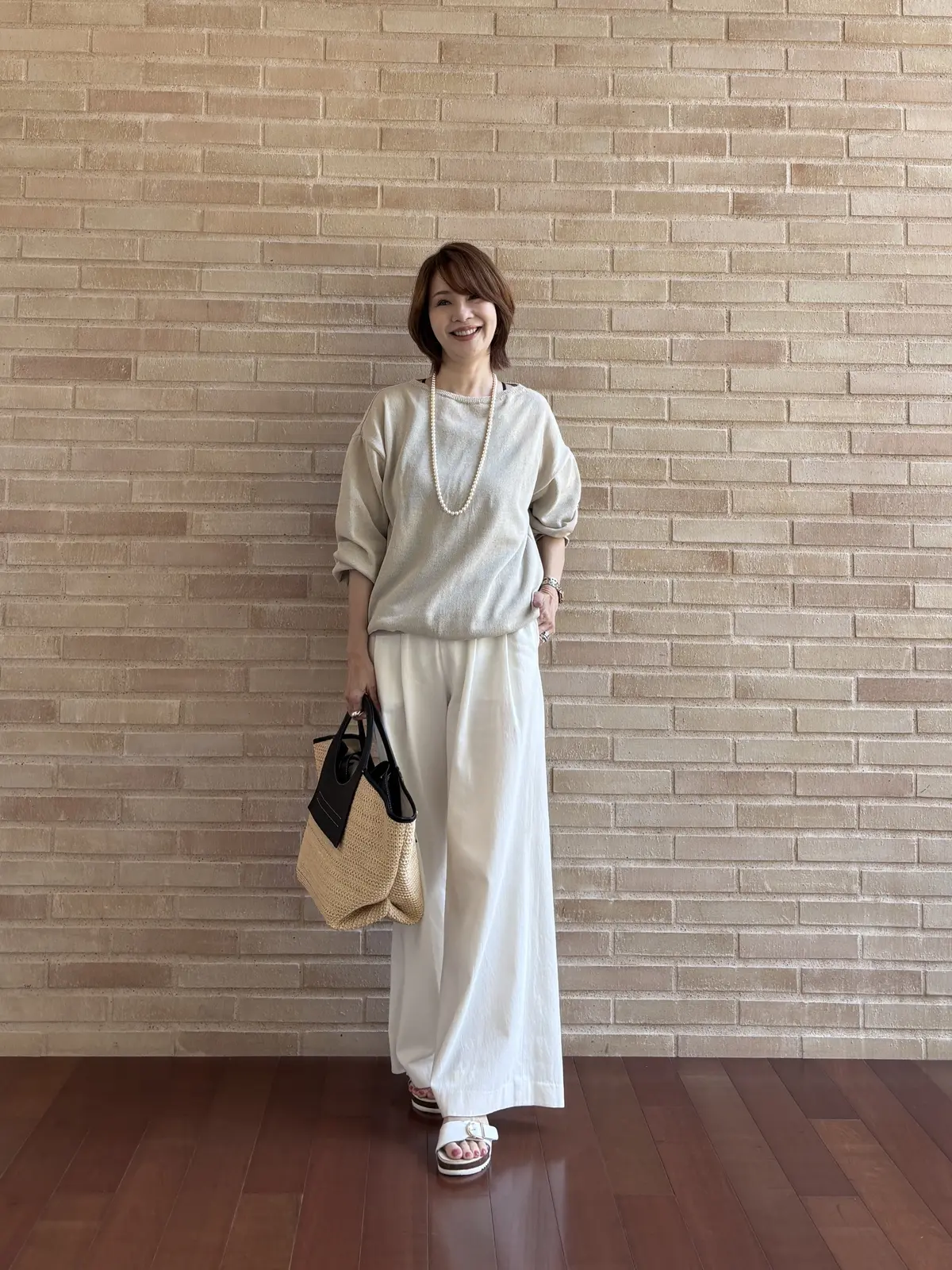 ちょっと贅沢ランチの日のコーデの画像_6