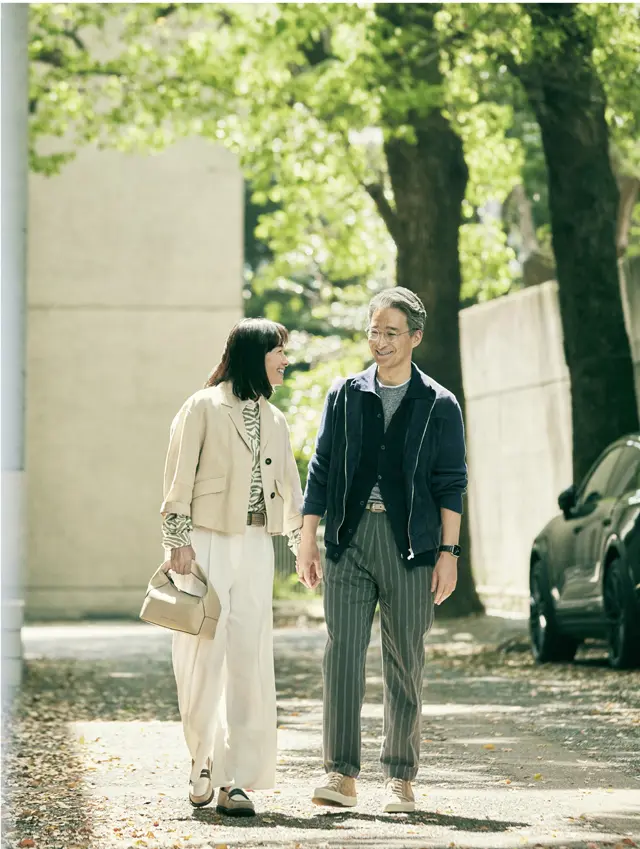 テニスプレイヤー・ 伊達公子さんご夫婦 