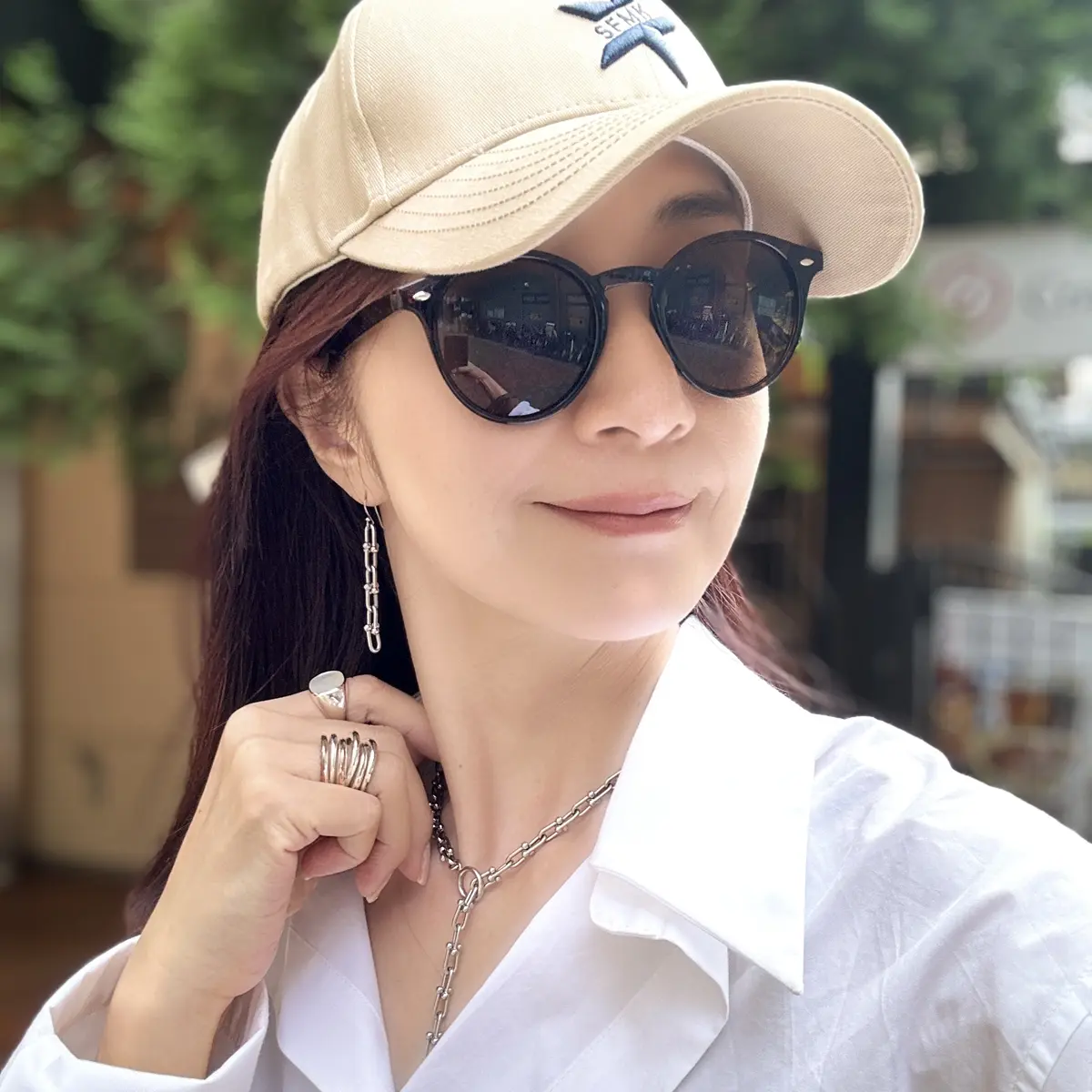 秋コーデ〜白シャツ編〜の画像_3