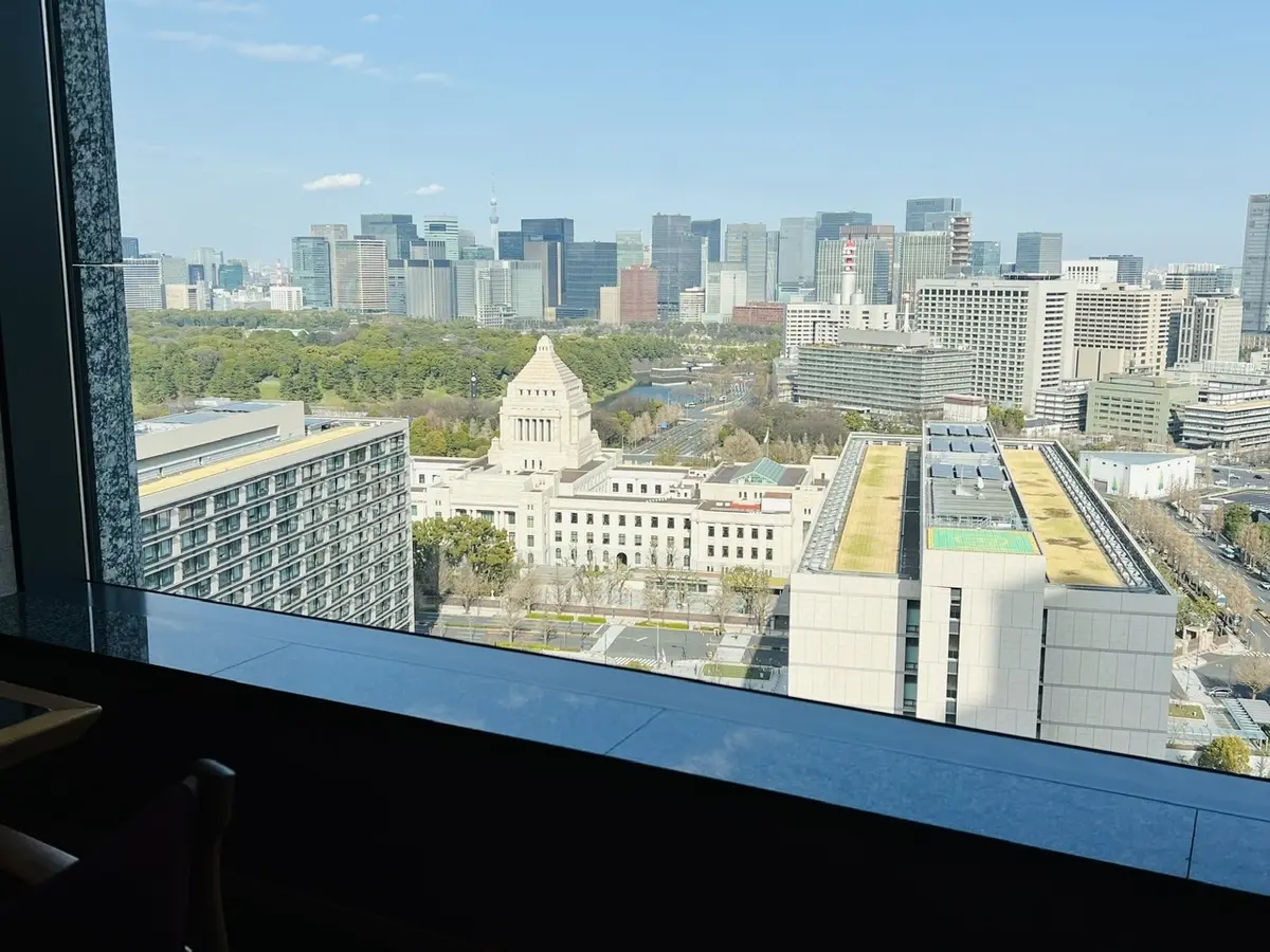 クラブラウンジ「SaRyoh」27Fからの眺望