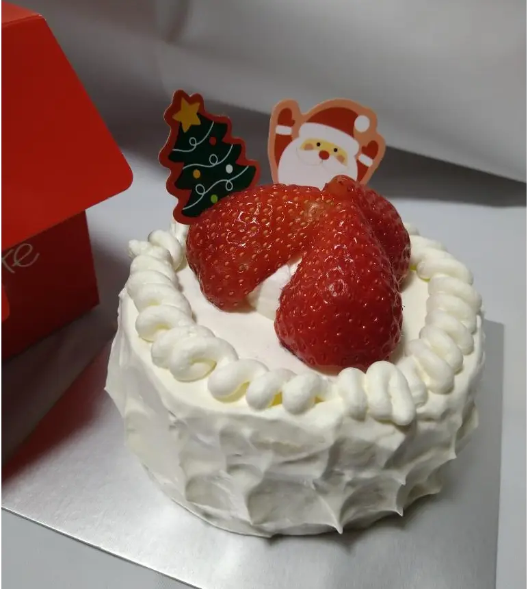 おひとり様用クリスマスケーキ