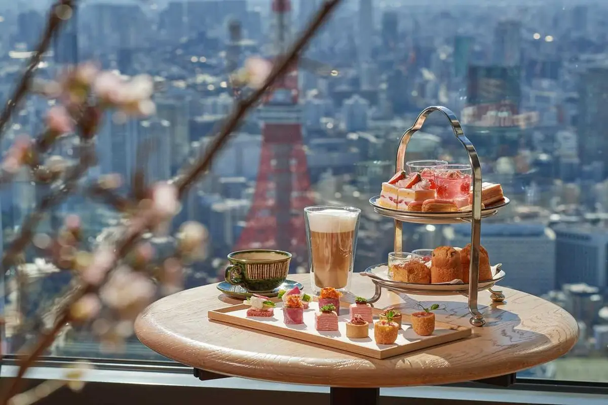 「アンダーズ東京」さくらアフタヌーンティー