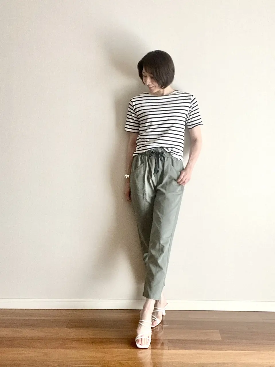 ZARAジョガーパンツコーデ②