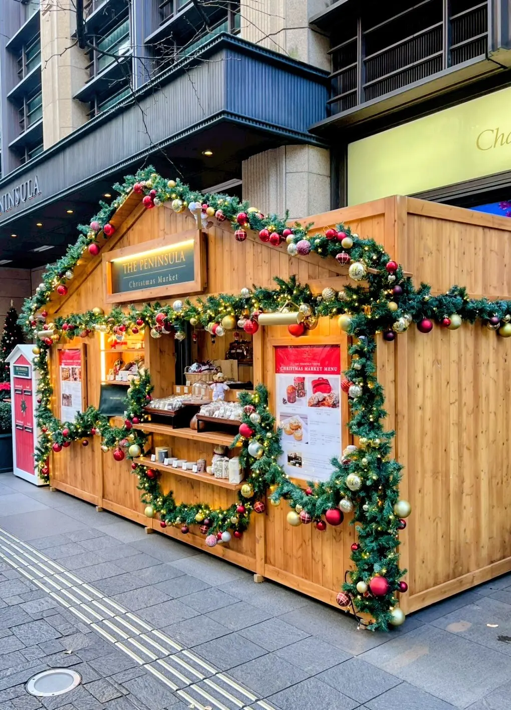 ペニンシュラのクリスマスマーケット