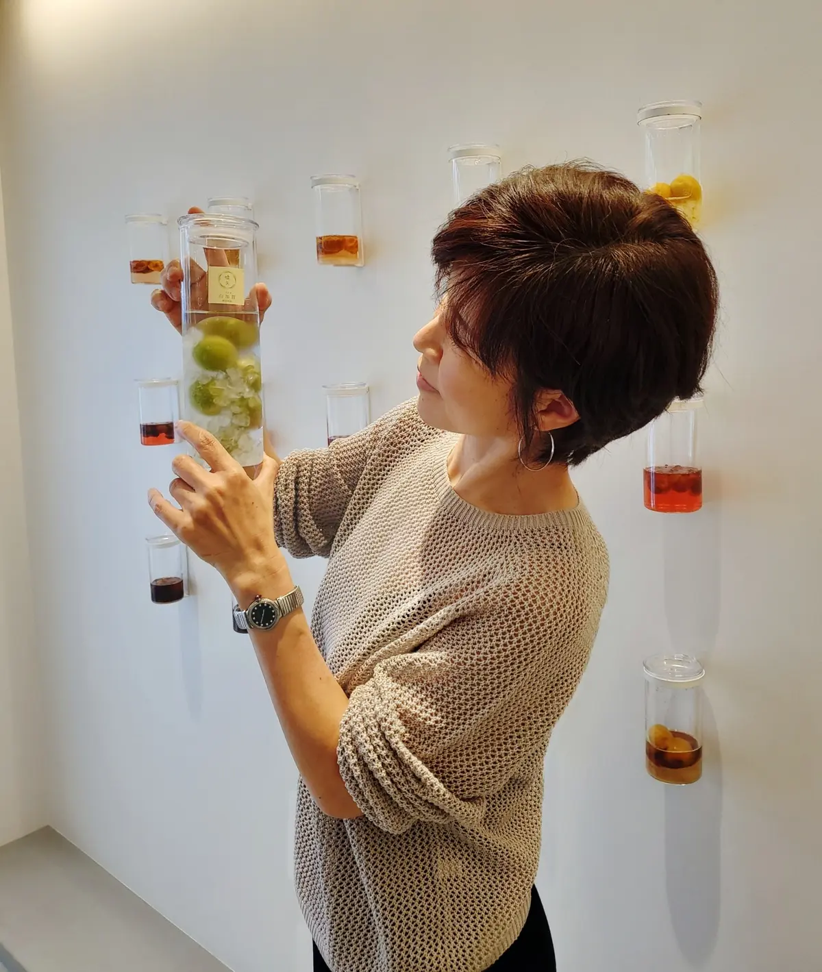 1ヶ月後には美味しく出来上がってね～。