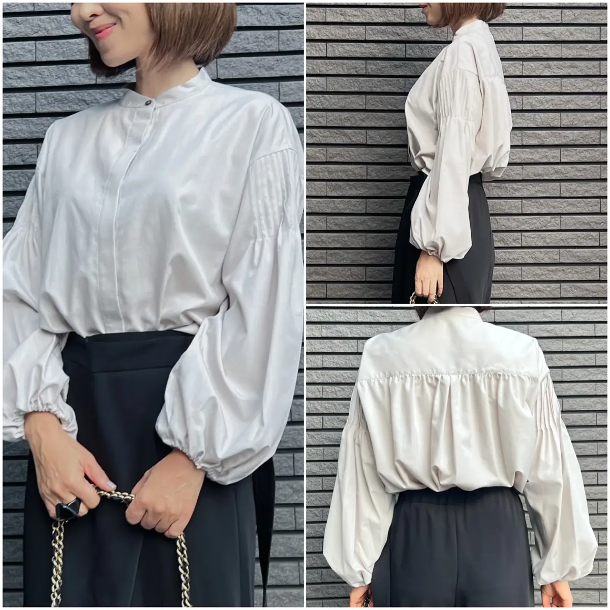 E by eclat「袖ピンタックボリュの画像_10