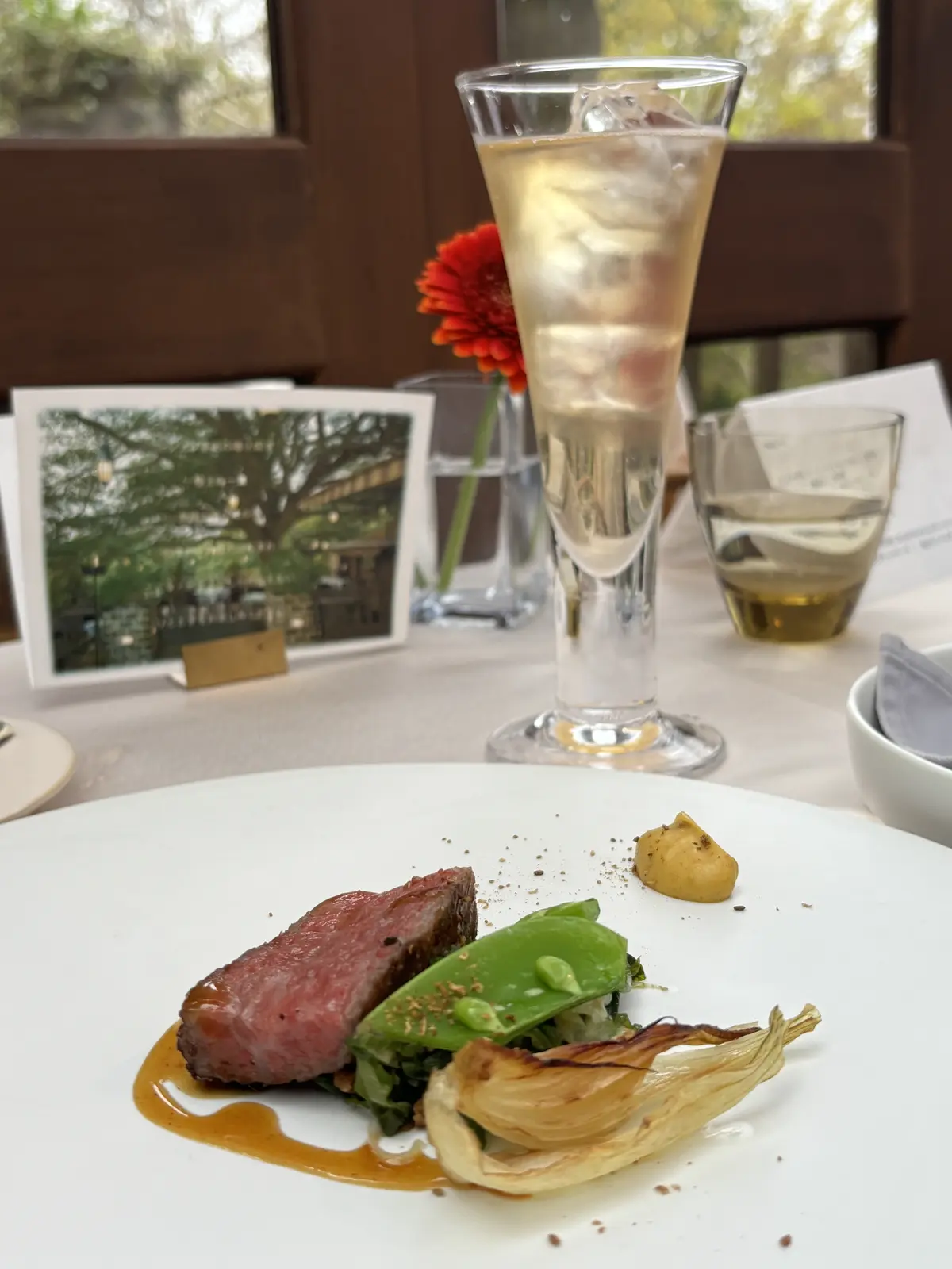 千年の森の桜の木の下で極上の仏蘭西料理にの画像_7