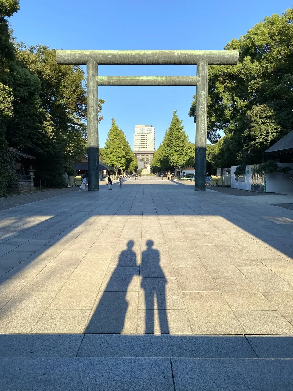 靖国神社 帰り際
