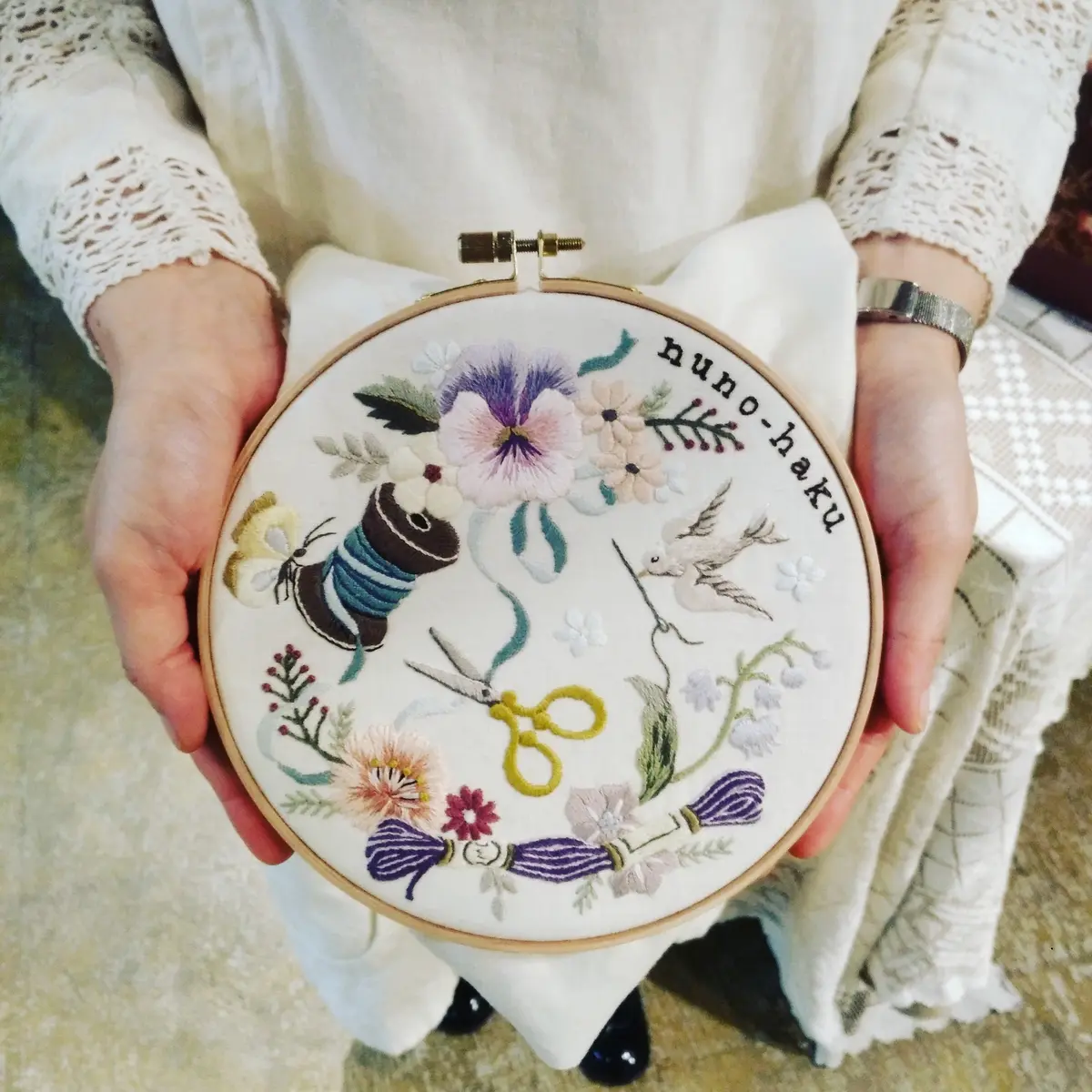 めくるめく刺繍の世界 in 布博の画像_1