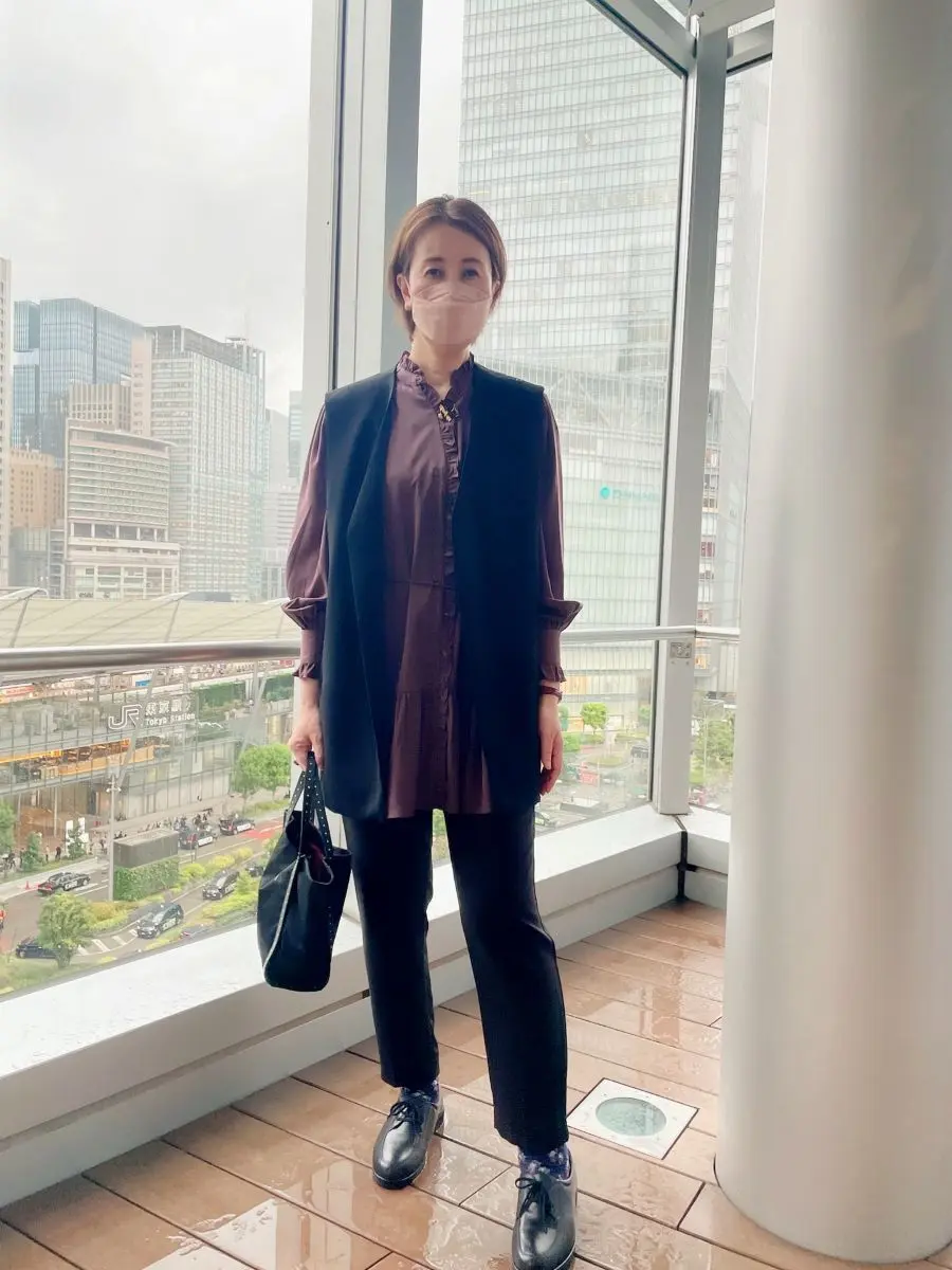 アシックスペダラのコーデ