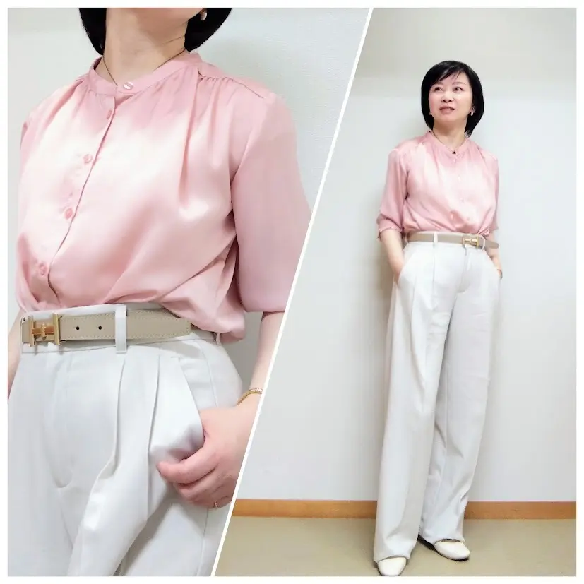 6月前半。アラフィフ秘書お仕事毎日服の画像_4