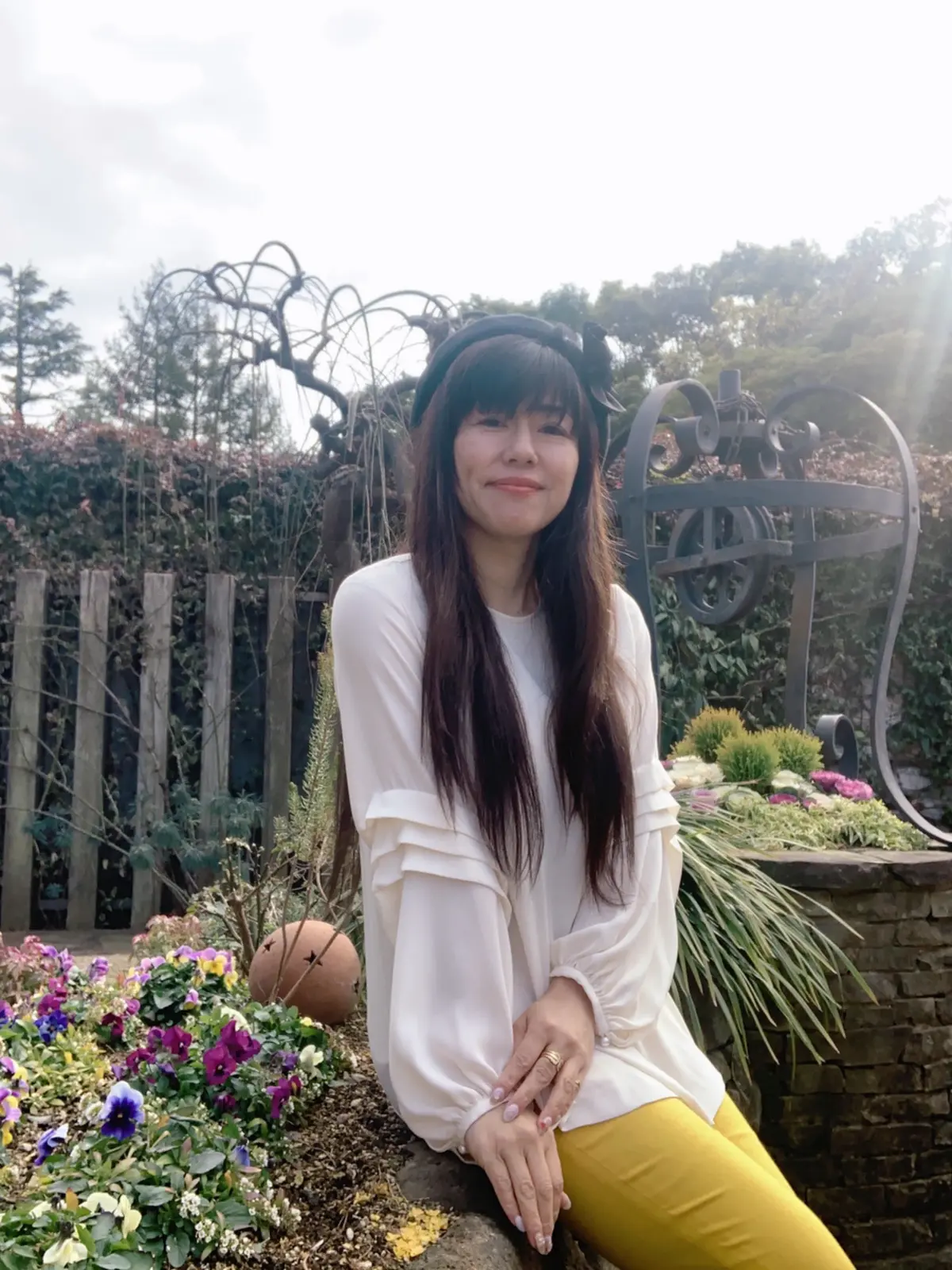 お散歩日和　お気に入りのブラウスで♪の画像_2